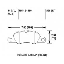 DC Brakes R24 передние тормозные колодки для Porsche Cayman/Boxster/911 Carrera (981/718/997.2/991) (под 315/330мм диск)