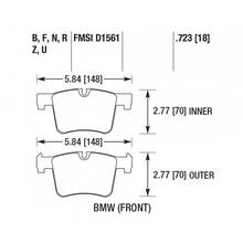 Brannor Ceramic передние тормозные колодки для BMW 1/2/3/4/X3/X4-ser (под 312/328/300/330мм диск)