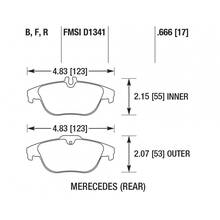 PowerStop Z23 задние тормозные колодки для Mercedes C-class (W204)/ E-class coupe (C207) (278/300мм диск)