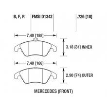PowerStop Z23 передние тормозные колодки для Mercedes C300/C350/E350/E400/SLK/SLC (W204/W205/W212/W213)