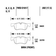 Brannor Ceramic передние тормозные колодки для BMW 1/2/3/4-ser 316/318/320 (под 284/300мм диск)