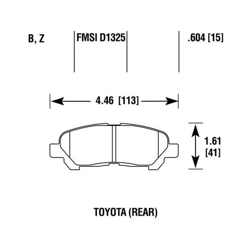 Brannor Ceramic задние тормозные колодки для Toyota Highlander (U40) (07-13) Brannor Ceramic задние тормозные колодки для Toyota Highlander (U40) (07-13)