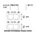 DC Brakes Street STRS+ передние тормозные колодки Ford Mustang mk6 2.3L turbo (под 352мм диск)