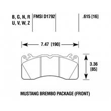 Brannor Ceramic передние тормозные колодки для Ford Mustang (mk6) 5.0L (Brembo) (под 380мм диск)