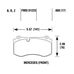 HAWK PC передние тормозные колодки для Mercedes CL500/CLS500/E500/S280-500/SL300-500 (c216/w219/w211/w221/r230) HAWK PC передние тормозные колодки для Mercedes CL500/CLS500/E500/S280-500/SL300-500 (c216/w219/w211/w221/r230)