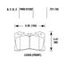HAWK PC передние тормозные колодки для Lexus LS460/LS500/LS600 (2006+) (под 335/357мм диск) HAWK PC передние тормозные колодки для Lexus LS460/LS500/LS600 (2006+) (под 335/357мм диск)