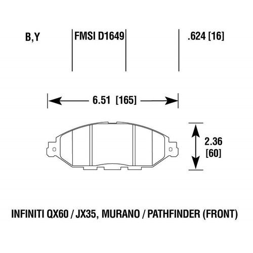 DC Brakes Street HD+ передние тормозные колодки для Infiniti QX60(Jx)/Nissan Murano (z52) DC Brakes Street HD+ передние тормозные колодки для Infiniti QX60(Jx)/Nissan Murano (z52)