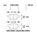 Brannor Ceramic передние тормозные колодки для Ford Mondeo (mk5)/Galaxy (mk3)/S-Max (Mk2) Brannor Ceramic передние тормозные колодки для Ford Mondeo (mk5)/Galaxy (mk3)/S-Max (Mk2)