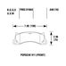 HAWK HP plus передние тормозные колодки для Porsche 911 (991.1) Carera S/4S/GTS HAWK HP plus передние тормозные колодки для Porsche 911 (991.1) Carera S/4S/GTS
