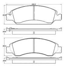 PowerStop Z23 передние тормозные колодки для Cadillac Escalade/Chevrolet Tahoe (2015+)