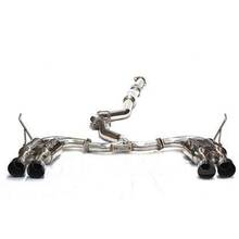 INVIDIA Выхлопная система R400 с титановыми наконечниками для Subaru WRX STI седан (2011+/2015+)