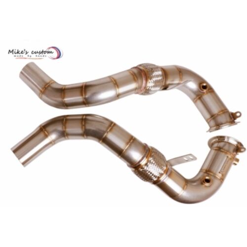 Даунпайпы 76мм для BMW X5-X6 50ix (F15-F16) c N63 Даунпайпы 76мм для BMW X5-X6 50ix (F15-F16) c N63