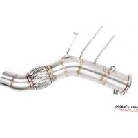 Mikes custom даунпайп для BMW X5-X6 25D-30D-40D (F15/F16) c N57 