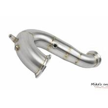 Mikes custom даунпайп 89мм для Mercedes GT43/GT53/C53/E53/CLS53/GLE450/GLE53 (2019+) (m256-engine)