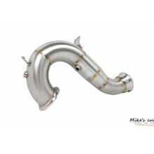 Mikes custom даунпайп со спорткатами Mitex E6-900 для Mercedes GT43/GT53/C53/E53 (2019+) (m256-engine)