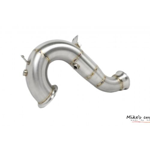 Mikes custom даунпайп со спорткатами Mitex E6-900 для Mercedes GT43/GT53/C53/E53 (2019+) (m256-engine)