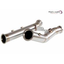 Mikes custom даунпайпы 76mm для Mercedes  C43/E43 AMG (W205/W213)
