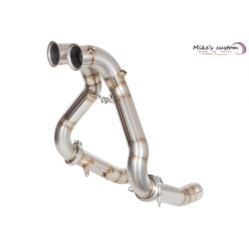 Mikes custom Даунпайпы со спорткатами Mitex E6-900 для Mercedes E63/E63s AMG (W213)