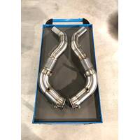 Mikes custom даунпайпы 89мм (безкат) для BMW M850 (G15)