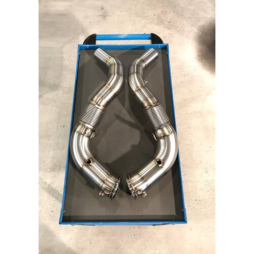 Mikes custom даунпайпы 89мм для BMW M850 (G15)