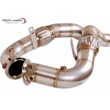 Mikes custom Даунпайпы 76мм для BMW 550/650/750/X5/X6 5.0 (F01-F18) (после 04.2011)