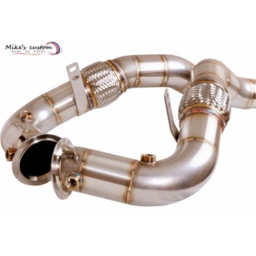 Mikes custom Даунпайпы 76мм для BMW 550/650/750/X5/X6 5.0 (F01-F18) (после 04.2011)