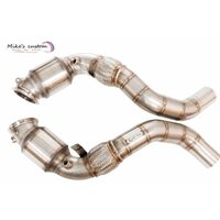 Mikes custom даунпайпы (со спорткатом) для BMW X5M/X6M (F85/F86)