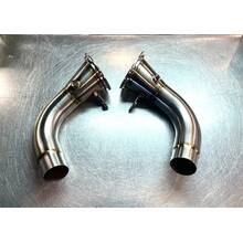 Mikes custom Даунпайпы (безкат) 76мм для Porsche 911 (992) Carrera/Turbo/Turbo S