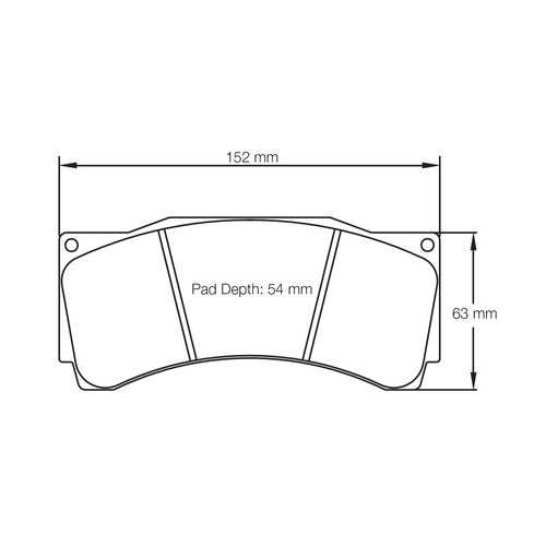 PAGID 1539-RST1 Тормозные колодки RST1 PAGID 1539-RST1 Тормозные колодки RST1