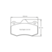PAGID 4345-RSL1 Тормозные колодки передние для LOTUS EVORA 2009+