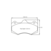 PAGID 4346-RST2 Тормозные колодки передние для SEAT LEON CUPRA CUP RACE CAR 2007+