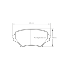 PAGID U8082-RSL1 Тормозные колодки