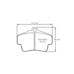 PAGID U2405-RSL2 Тормозные колодки PAGID U2405-RSL2 Тормозные колодки