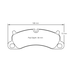PAGID RST1 передние тормозные колодки для Porsche 911 (991.1) Carera S/4S/GTS PAGID RST1 передние тормозные колодки для Porsche 911 (991.1) Carera S/4S/GTS