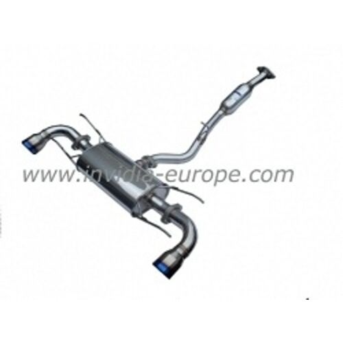 INVIDIA  Выхлопная система Q300 (титановые наконечники) для MAZDA RX8