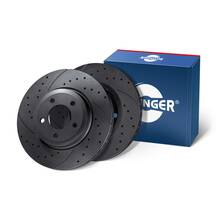 Rotinger HP-series Задние тормозные диски для BMW 5/6/7/GT-series (345x24mm) (2шт к-т)