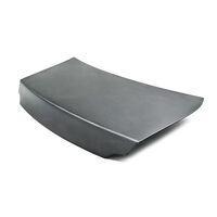 SEIBON Карбоновая крышка багажника (сухой карбон) для Nissan GTR R35 (без отверстий под спойлер)