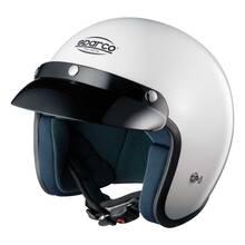 SPARCO Шлем открытый ECE-05 CLUB J1, белый, р-р M