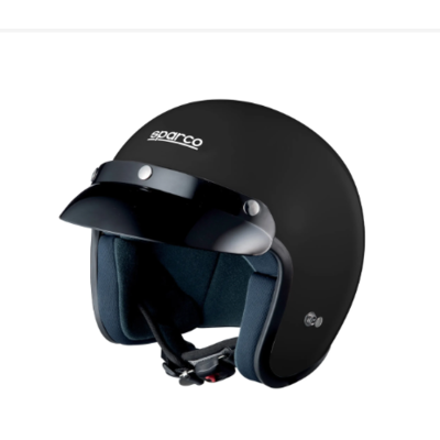 SPARCO Шлем открытый ECE-05 CLUB J1, черный, р-р S