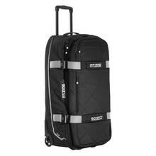 SPARCO Сумка для экипировки TRAVEL. 3 кг. 25x55x35 см. чёрный/серебристый