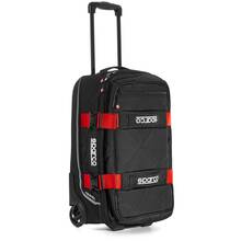 SPARCO Сумка для экипировки TRAVEL. 3 кг. 25x55x35 см. чёрный/красный