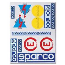 SPARCO ASPA001 Набор наклеек условных обозначений имена, флаги, огнетушитель ралли