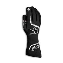 SPARCO 00131409NRBI Перчатки для автоспорта ARROW. FIA 8856-2018. чёрный/белый. р-р 9
