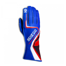 SPARCO 00255508AZRS Перчатки для картинга RECORD. синий/красный. р-р 8