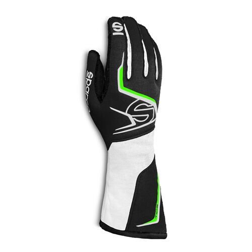SPARCO 0028613NRVF Перчатки для картинга TIDE K 2020. чёрный/белый/зелёный. р-р 13
