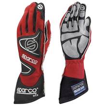 SPARCO 00135508RS Перчатки для автоспорта FIA TIDE RG-9, красный, р-р 08