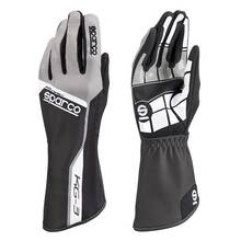 Перчатки для автоспорта SPARCO TRACK KG-3, черный, размер 10, 00255310NR
