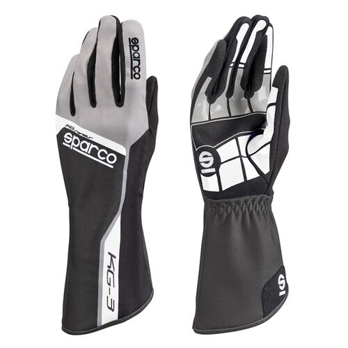 Перчатки для автоспорта SPARCO TRACK KG-3, черный, размер 10, 00255310NR Перчатки для автоспорта SPARCO TRACK KG-3, черный, размер 10, 00255310NR