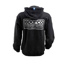 SPARCO 01243NR1S Толстовка/худи HERITAGE, чёрный, р-р S
