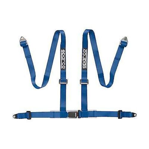 SPARCO 04604BVAZ Ременьремни безопасности, 4точ-2, болты, синий
